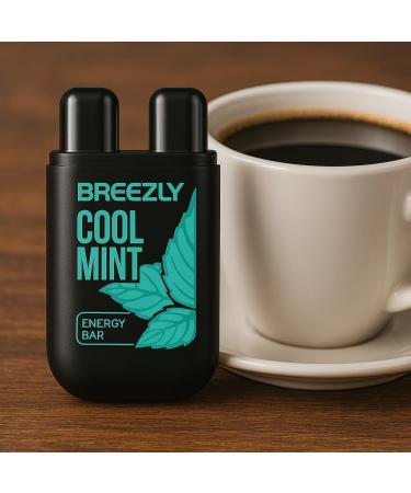 BREEZLY Pack of 4 Nasal Sticks | Cool Mint | Enhanced Breathing + Natural Energy | Cooling Mint Sensation | Essential Oils + Menthol - Buy Online on GoSupps.com