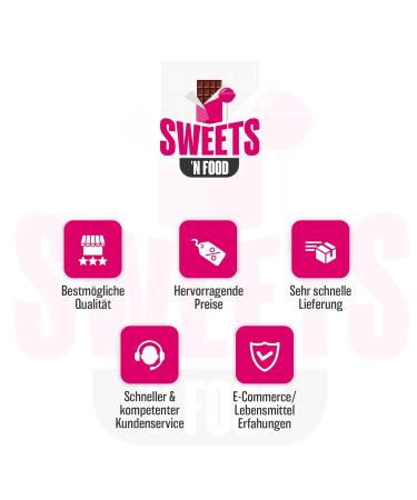 Ahoj-Brause Fizzy Chunks 200 Pack | Various Flavours 1.6kg | Stylish SWEETS'N FOOD Packing Tape - International Shipping Available - Buy Online on GoSupps.com