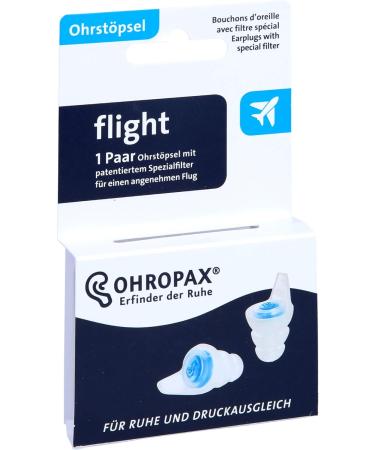 Buy OHROPAX Flight Earplugs with Filter - 2 Pcs for Peaceful Travel | International Shipping Available - Buy Online on GoSupps.com