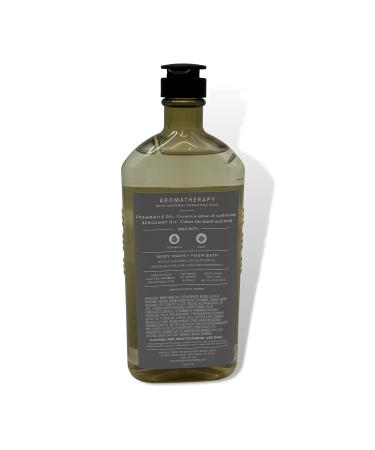 Buy Bath & Body Works Aromatherapy Sleep Black Chamomile Body Wash & Foam Bath (10oz) - Set of 2 | International Shipping Available - Buy Online on GoSupps.com