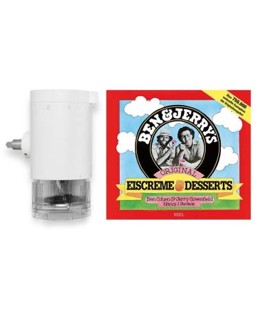 Shave Ice Attachment + Ben&Jerrys Ice Cream Recipe Book