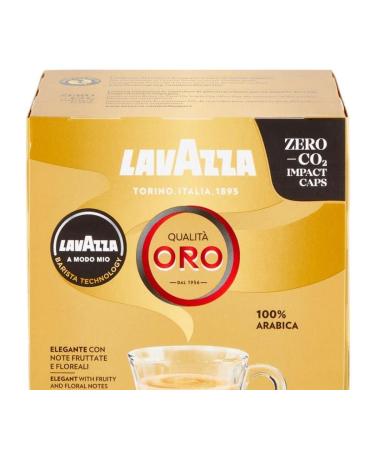 Lavazza coffee capsules à la mode but quality gold, 10 bottles of 12 capsules [120 capsules], intensity 8