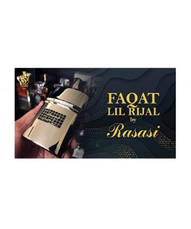 RASASI Perfumes Faqat Lil Rijal - 50ML Oriental Spray for Men - Exquisite Fragrance Collection Luxurious and Long Lasting Scents of Arabia - Buy Online on GoSupps.com