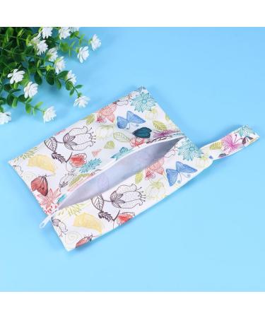 Lurrose 4-Pack Waterproof TPU Storage Bags Practical Zippered Tampon Holders Sanitary Pouch Breathable & Multi-Color Options (18x14cm) - Buy Online on GoSupps.com