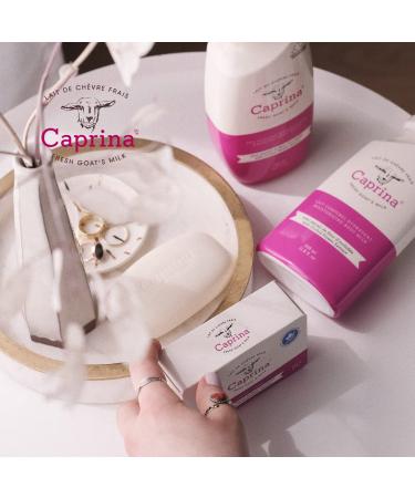 Caprina by Canus Body Wash - Moisturizing Goat Milk & Orchid Oil 16.9 Fl Oz - Gentle Soap with Vitamins A B2 B3 - International Shipping Available - Buy Online on GoSupps.com