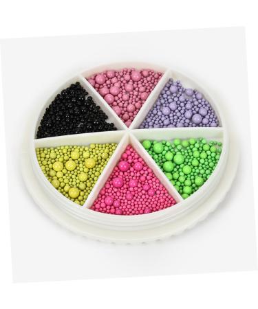 minkissy 2 Boxes Nail Art Macaron Colored Steel Balls Nail Decorations Accessories Mini Miss - Buy Online on GoSupps.com