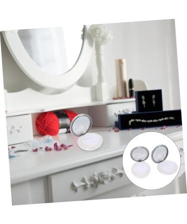 Beavorty 14 Pcs Powder Box Portable Makeup Organizer Empty Loose Powder Case Powder Case for Trip Empty Can 8x1.5cmx7pcs As Shownx7pcs - Buy Online on GoSupps.com
