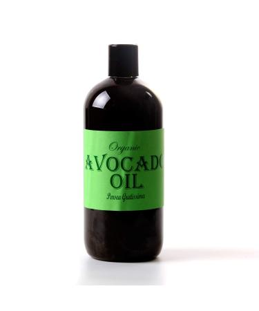 Mystic Moments |Bio -Avocado Virgin carrier oil 1 liter - pure and natural oil perfect for hair face nails aromatherapy massage and oil thinning vegan GMO