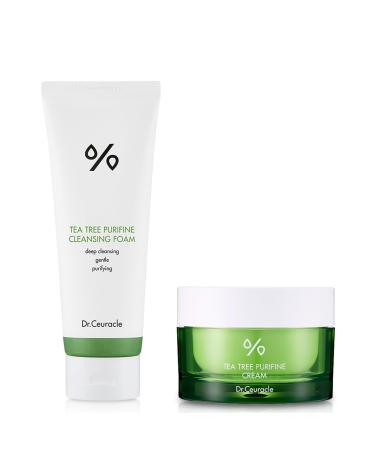 Dr.Ceuracle | Tea Tree Purifine Cleansing Foam + Cream