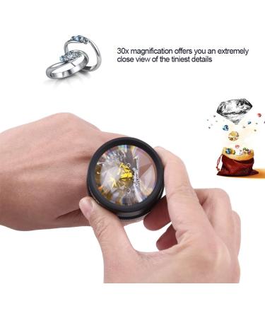 Magnifying Glass Magnifying Glass Tool for Jewelry with 30X Magnifying Glasses for Jewelry - Buy Online on GoSupps.com