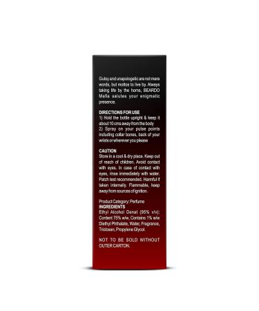 Mafia Perfume for Men 50ml | Eau De Parfum | Body Spray for Men | Day Time Fragrance Body Spray For Men | Musky Woody Perfume for Men Long Lasting | Christmas gift for men | Gift For Friends - Buy Online on GoSupps.com