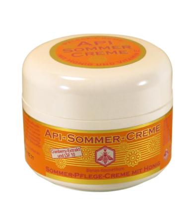  ostprodukte-versand API Summer Care Cream with Honey 50 ml (1 pack) - Buy Online on GoSupps.com