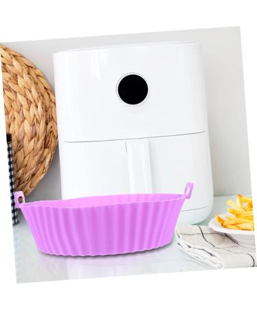 Alipis 3pcs Round Fryer Mat Air Fryers Non-Stick Air Fryer Fryer Replace Pot Inner Cushion Square Purplex3pcs 20X20CMx3pcs - Buy Online on GoSupps.com