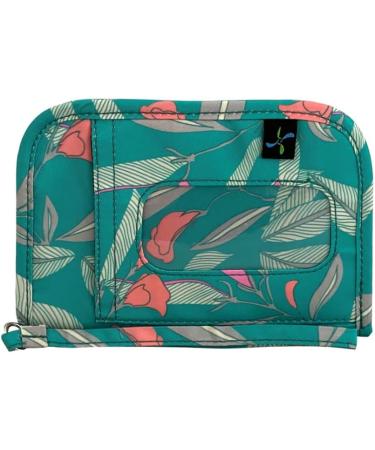 Sugar Medical Deluxe Diabetes Supply Bag - Secure Carry Case for Diabetic Essentials with Test Strip Disposal Pocket and ID Window (Beach Floral) - Buy Online on GoSupps.com