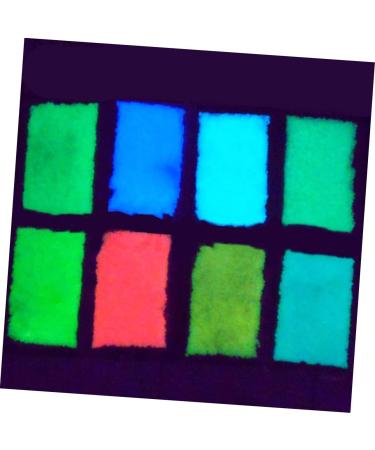 ibasenice 2 Pack Luminous Nail Glitter Resin Pigments Glow Fluorescent Powder Luminous Sand Fluorescence Green Siize 4 - Buy Online on GoSupps.com