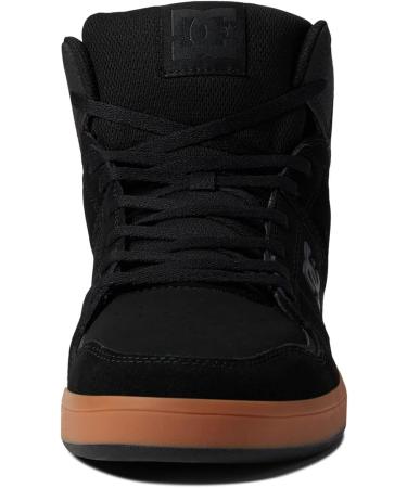 Durable DC Men's Cure High-top Skate Shoes 12 Black/Gum - Casual Sneakers - Buy Online on GoSupps.com
