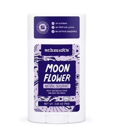 Schmidt's Moon Flower Deodorant Stick - 2.65 oz (3 Pack) - Buy Online on GoSupps.com