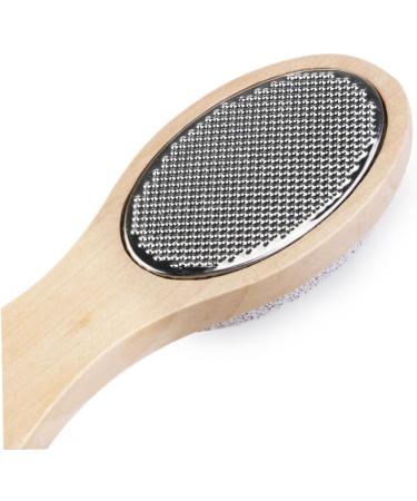 Ipetboom Healies Healthy Heathe Nailbrush Pumice Stone Scrubber Pumice for Feet Pedicure Tools Callus Reducer Foot Exfoliating Brush Crusty Foot Wash Sauce Scraper Remover Wooden - Buy Online on GoSupps.com