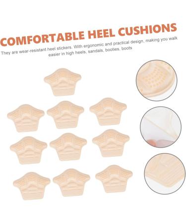 FOMIYES Anti-Wear Heel Stickers - 5 Pairs Invisible Heel Grips & Comfortable Foam Pads for High Heels - Portable & Convenient Heel Liner Supplies - Buy Online on GoSupps.com