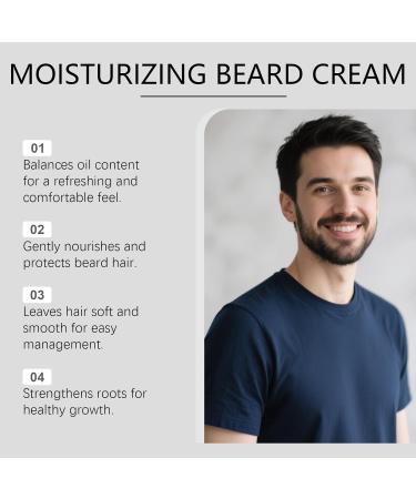 Balme de barbe pour les hommes lisseur de barbe et hydratant pour les hommes laisser dans le conditionneur de barbes beurre adoucisseur de barbes cr me hydratante et adoucissante (7) - Buy Online on GoSupps.com