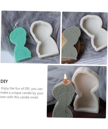 STOBOK Molde para Jabones Artesanales 2 Pcs Candle Mold 3D Soap Cake Silica Gel Easy Clean As Shownx2pcs 9.8X5CMx2pcs - Buy Online on GoSupps.com