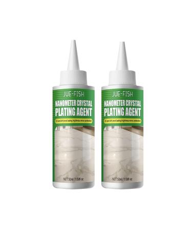 2 Pcs Marble Nano Crystal-Plating Agent Stone Crystal Plating Agent Plastic Crystal Plating Agent Nano Crystal Plating Agent for Kitchen