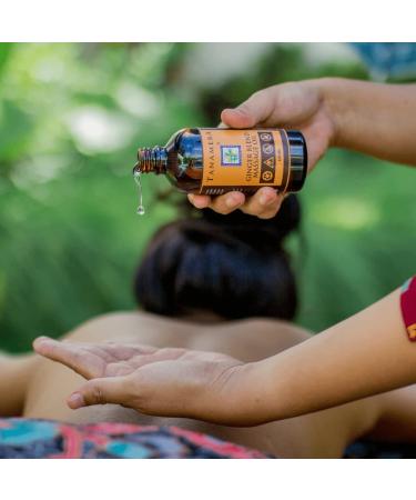 Ginger Lavender Massage Oil 100ml by Tanamera | Soothing Aromatherapy for Relaxation | International Shipping Available - Buy Online on GoSupps.com