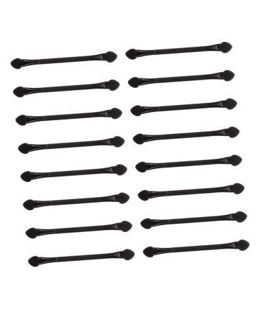 Beavorty 30pcs Double Ended Eye Shadow Stick Eyebrow Brush Applicator Makeup Eyeshadow Makeup Tools