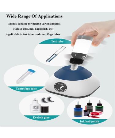 Vortex Mixer Intelligent Jog 4.5mm Amplitude Mixes Up to 50ml 0-3000 RPM Small and Compact For Nail Polish Brushless Motor Push Button Speed Control VM-300S - Buy Online on GoSupps.com