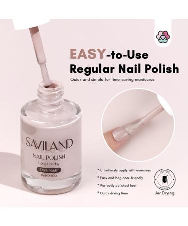 Saviland 4 In 1 Gel Nail Polish & Nail Polish & Dipping & Acrylic Powder Set- Dark Nudes Gel Polish U V Gel Nail Polish Soak-off Nail Art Gel Polish Gel Nail Kit for Home DIY Nail Salon - Buy Online on GoSupps.com