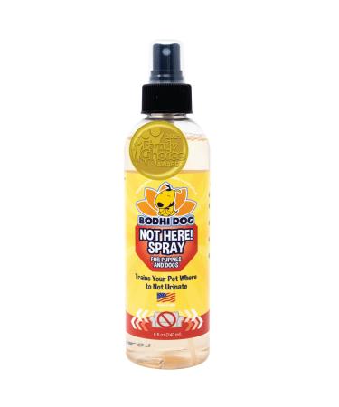 Bodhi Dog Not Here! Spray | Trains Your Pet Where Not to Urinate | Training Corrector for Puppies & Dogs | Indoor & Outdoor Use | No More Marking Not Here! 8 oz - Buy Online on GoSupps.com