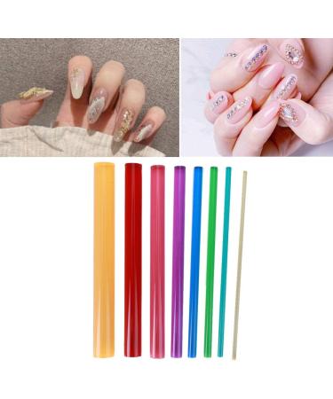 Mandala Dotting Tool 8pcs Acrylic Mandala Dotting Tools DIY Rock Stippling Stick for Rocks Painting Nail Dotting Art Supplies(#1 Pattern Dotting Tool) - Buy Online on GoSupps.com