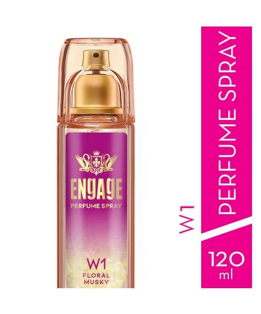 Enga'ge W1 Perfume Spray For Women Fruity and Floral Skin Friendly 120ml. - Buy Online on GoSupps.com
