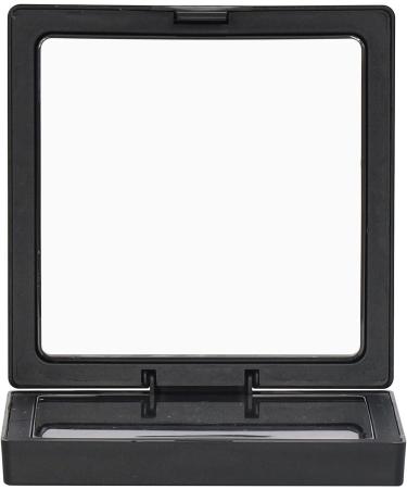 3D Floating Frame Shadow Box | Challenge Coin Display Case | Magic Suspension Stand in Black - Rectangular Shape - Buy Online on GoSupps.com