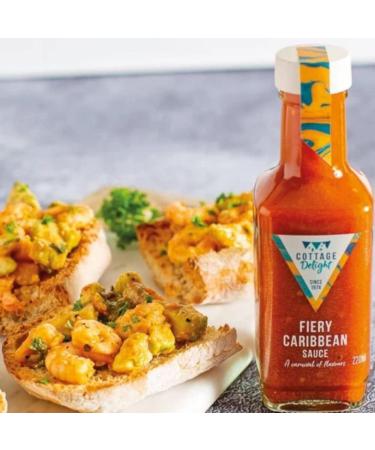 Cottage Delight Fiery Caribbean Sauce - Spicy & Authentic Flavors | Buy Online - Buy Online on GoSupps.com