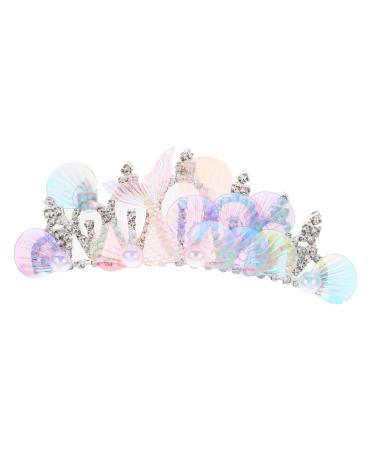 Beaupretty Rhinestone Tuck Comb Metal Hair Clip Wig Girl Hair Accessories Girls Crown Hair Comb Headdresses for Women Girl Hair Comb Clip Girls Hair Accessories Metal Headpiece Crown Hairpin