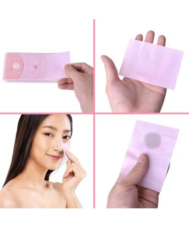Vesaneae 160 Leaf Blotting Paper Oil Control Sheets for Greasy Skin | Absorbent Face Blotting Pads with Bag (Pink) - Buy Online on GoSupps.com