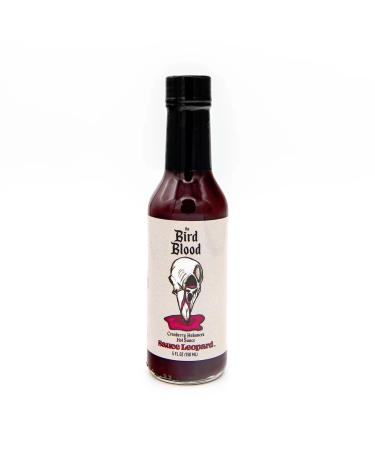 Sauce Leopard The Bird Blood Cranberry Habanero Sauce Spicy Hot Chilli Vegetarian 150ml