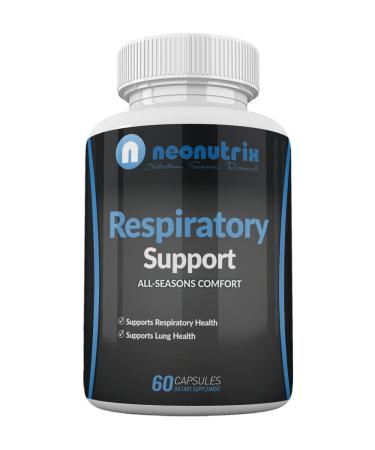 Lung Detox Cleanse Supplement for Bronchial Wellness & Natural Respiratory Support for Cigarette Smokers Vegetarian Friendly Nasal Decongestant- 60 Capsules - Made USA by Neonutrix- Non-GMO