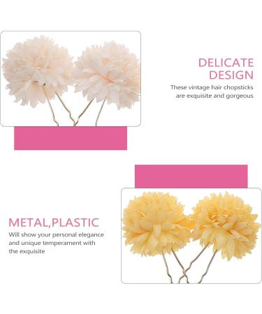 LALAFINA 3 Pairs Hairpin Flower Girls Bridal Hair Face Stencils Bun Bobby Flower Hair Barrettes Kids Tiara Hair Pin Kids Hair Clips Hair Accessories Bride Decorate Metal Prom - Buy Online on GoSupps.com