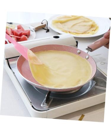PRETYZOOM Frying Pan Utensil Fine China Crepe Pan Egg Omelet Fry Pan Egg Pan Kitchen Making Supplies Mini Nonstick Pan Round Frying Pan Pizza Pan Cooking Utensils Pink Non Stick 22X34X5 Pink - Buy Online on GoSupps.com