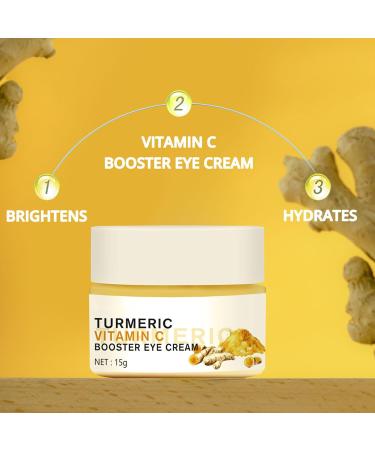 Turmeric Eye Cream 15 g turmeric antiaging face cream natural moisturizing and hydrating eye cream for blurring eye lines skin around eyes eyecream1 3 - Buy Online on GoSupps.com