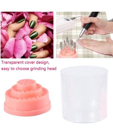 Very Practical Nail Grinding Head Display Nail Drill Bit Display Easy To Carry for Home Beauty Salon - Buy Online on GoSupps.com