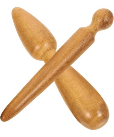 Acupress Stable Wooden Massager for Cats & Humans | Multi-Use Thai Facial & Neck Massage Tool | International Shipping Available - Buy Online on GoSupps.com