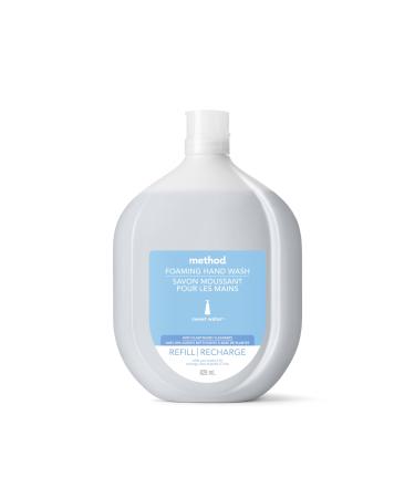 Method Foaming Hand Soap Refill Biodegradable Formula Reloads Foam Hand Wash Bottle Sweet Water Scent 828 mL