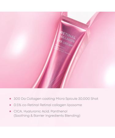 BONCEPT Retinal Collagen Eye Cream 1.01 fl.oz / 30 ml | Hydrating Firming & Soothing Korean Eye-Care - Buy Online on GoSupps.com