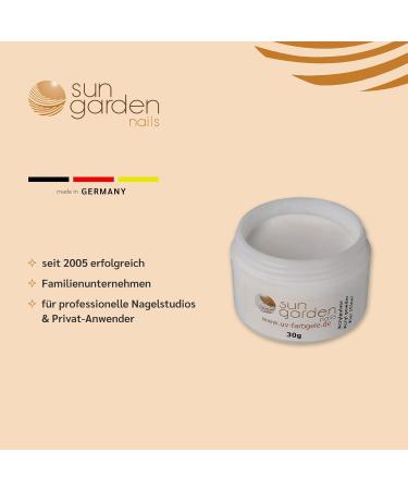 Sun Garden Nails - Premium Clear Acrylic Nail Powder 30g for Flawless Nail Art | International Shipping Available - Buy Online on GoSupps.com