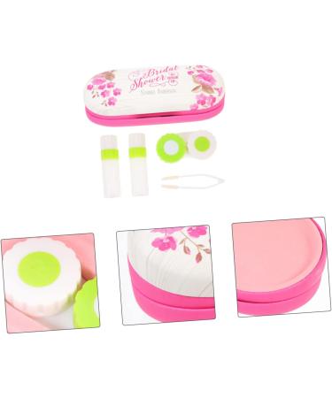 Buy Partykindom Double-Layer Glasses Case for Sunglasses & Children's Glasses - Dual Holder for Lenses & Travel - Stylish Flocked Cloth Container - Buy Online on GoSupps.com