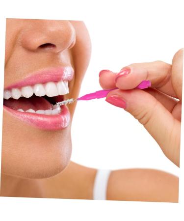 Solustre 100-Pack Picks & Travel Toothbrush - Floss Head Eyebrow Lamination Brush & Toothcare Essentials - International Shipping Available - Buy Online on GoSupps.com