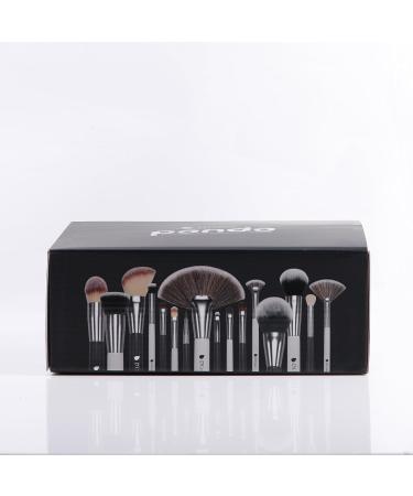 Ducare 31-Piece Panda Makeup Brush Set - Premium Synthetic Kabuki & Concealer Brushes with Leather Case | Perfect Gifts for Women - Buy Online on GoSupps.com